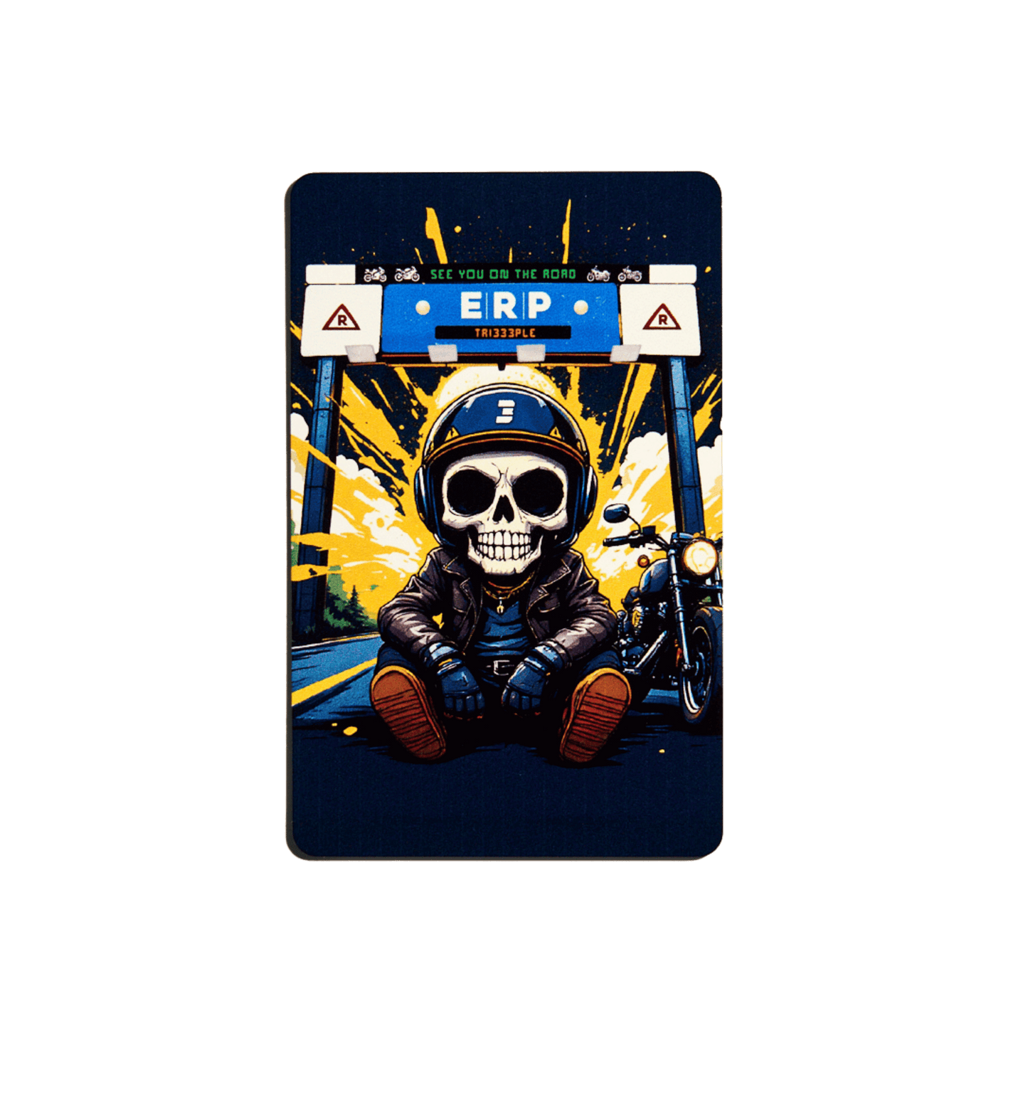 Skully Hates ERP! Ez Link Card