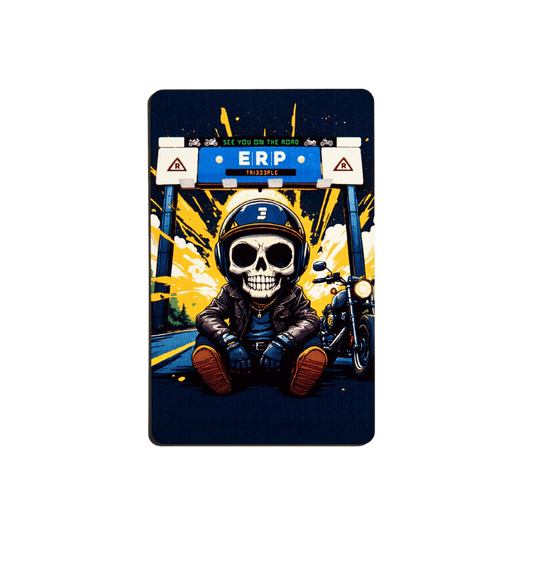Skully Hates ERP! Ez Link Card