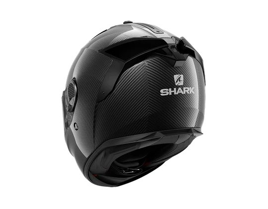 Shark Spartan GT Carbon Skin Gloss Helmet (DAD) motorcycle helmet rear view
