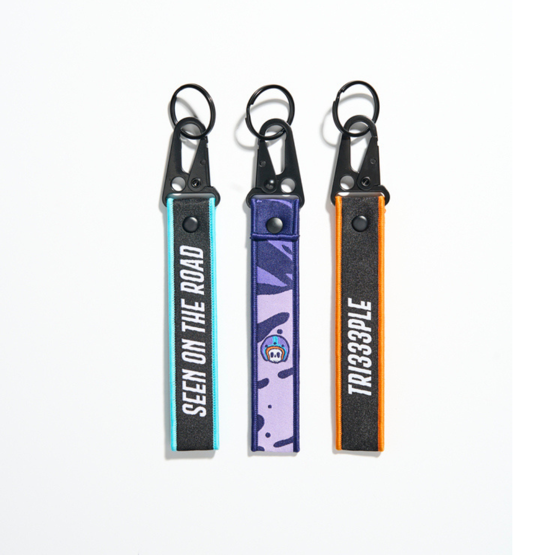Skully Orange - Keychain