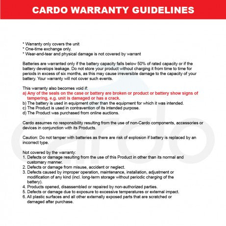 Cardo Packtalk Outdoor – Wireless Hands-Free Intercom