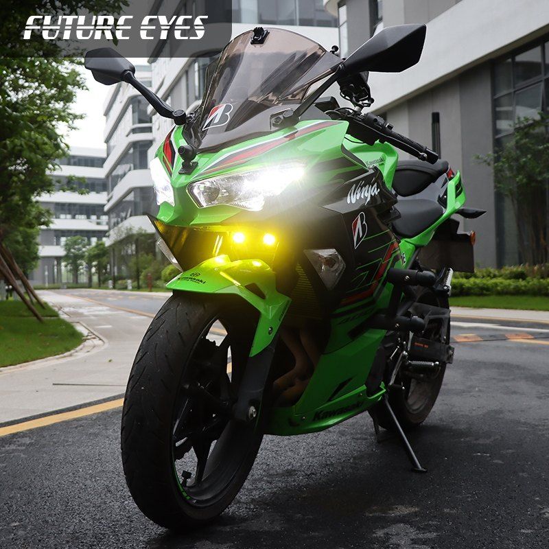 Future Eyes F150S MINI Motorcycle LED Auxiliary Lights