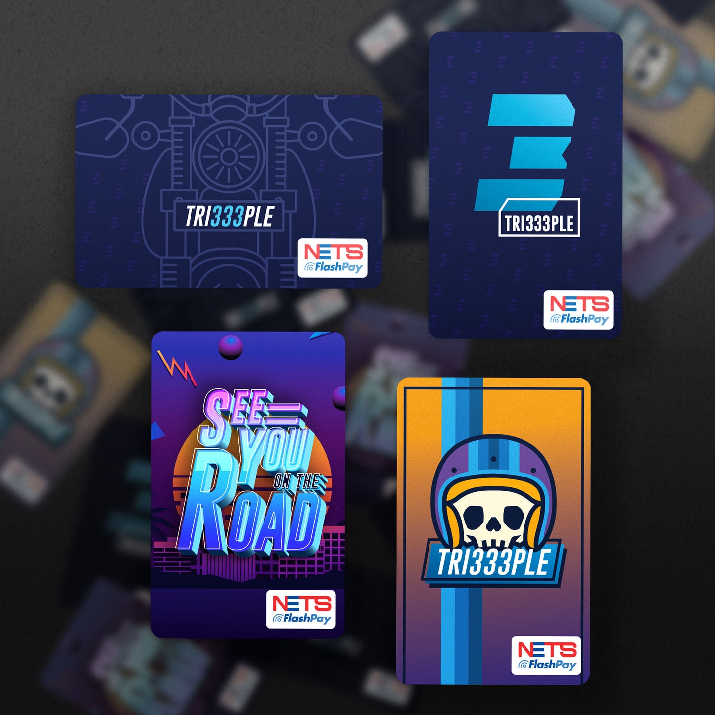 nets flashpay card designs by tri333ple