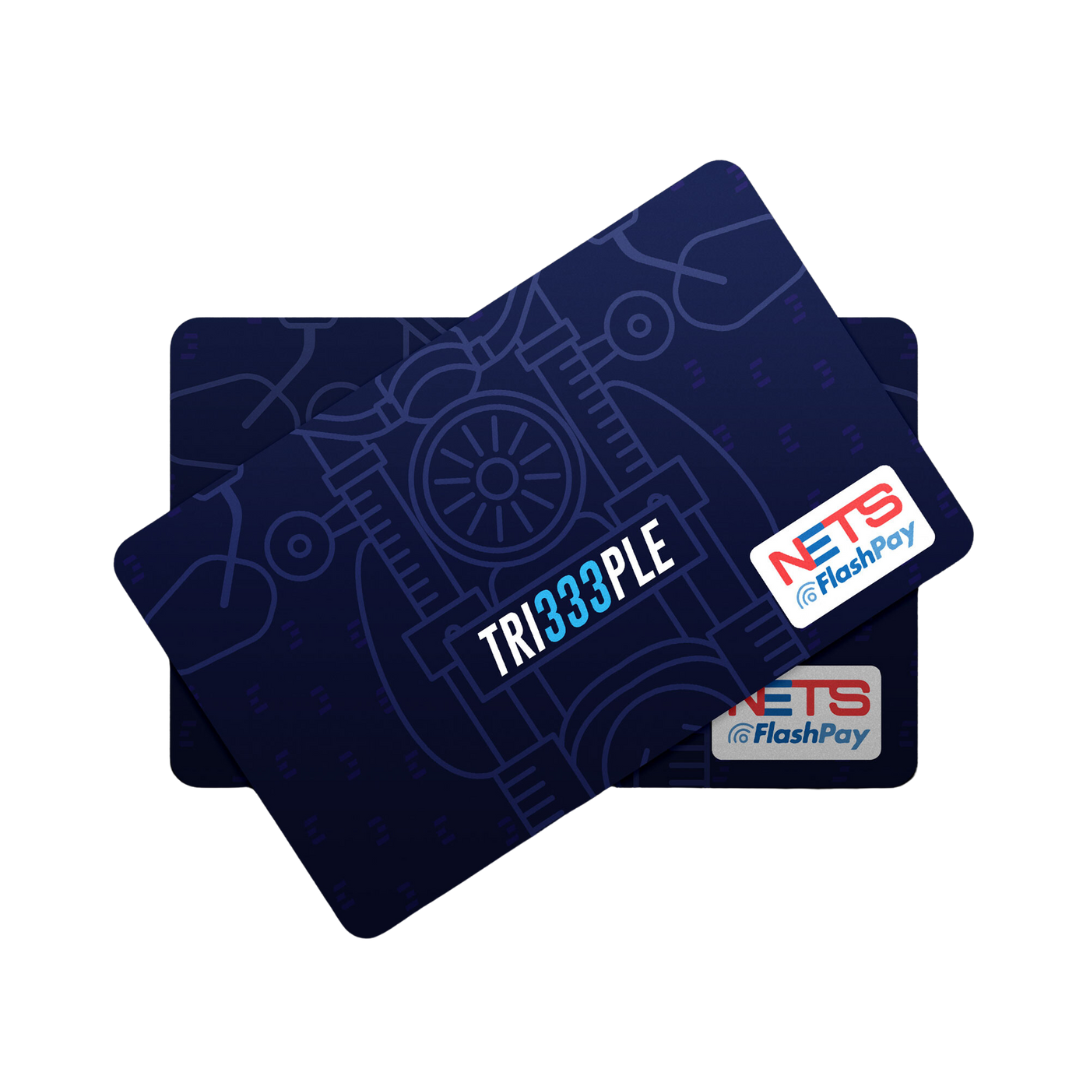 nets flash pay card tri333ple design