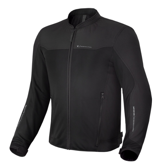 Shima OPENAIR Men Black Mesh Jacket for motorcycle