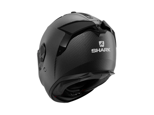 Shark Spartan GT Carbon Skin Matt Helmet Motorcycle rear view