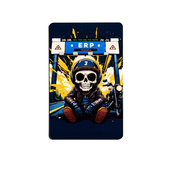 Skully Hates ERP! Ez Link Card