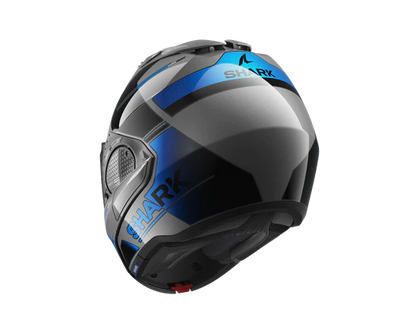Shark EVO GT Tekline Black Grey Blue Helmet