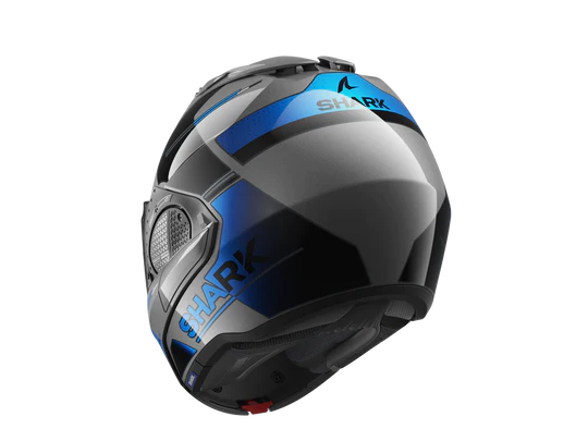 Shark EVO GT Tekline Black Grey Blue Helmet