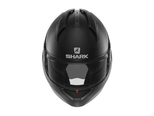 Shark EVO GT Blank Matt Black Modular Helmet top view