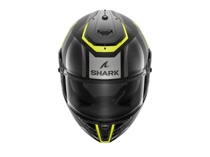 Shark Spartan RS Carbon Shawn Black Grey Yellow Helmet