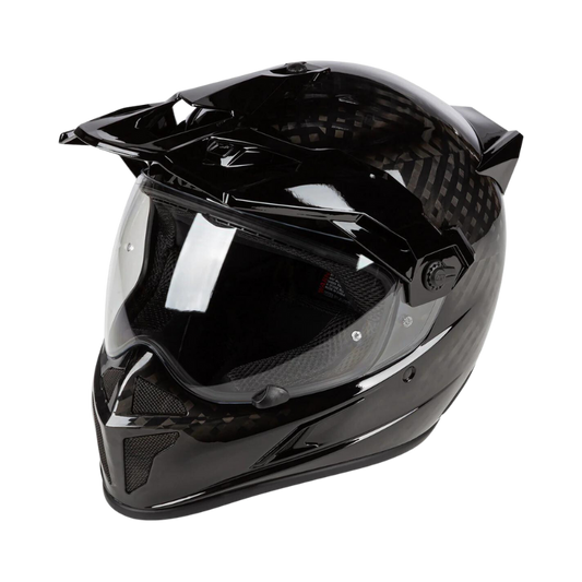 Klim Krios Karbon Adventure Gloss Karbon Black Helmet