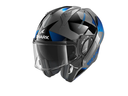 Shark EVO GT Tekline Black Grey Blue Helmet