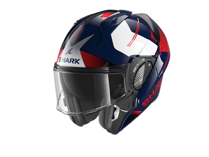 Shark EVO GT Tekline Blue White Red Helmet