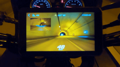 Chigee AIO-5 Lite Motorcycle Smart Riding System (Includes Installation)