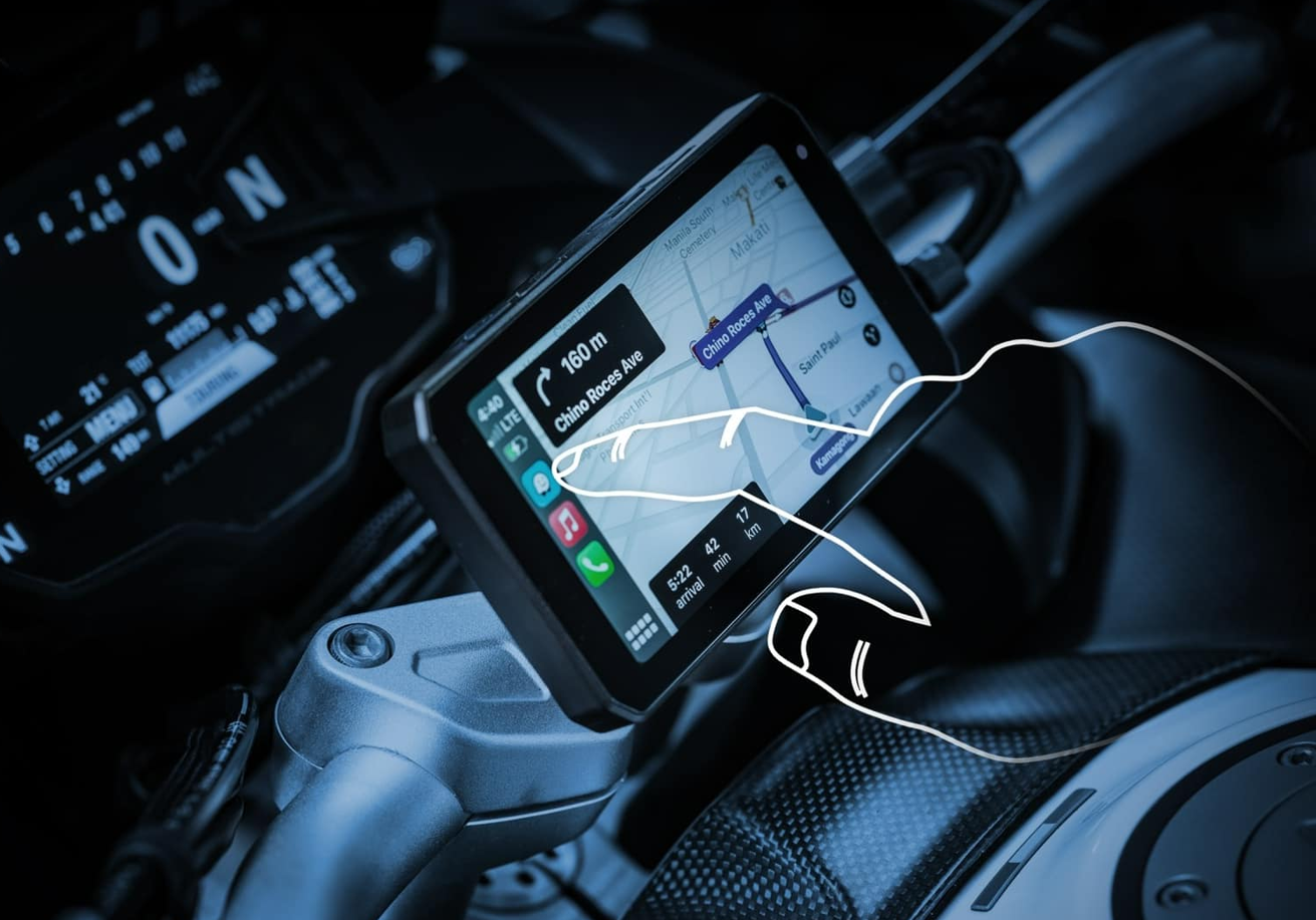 Chigee AIO-5 Lite Motorcycle Smart Riding System (Includes Installation)
