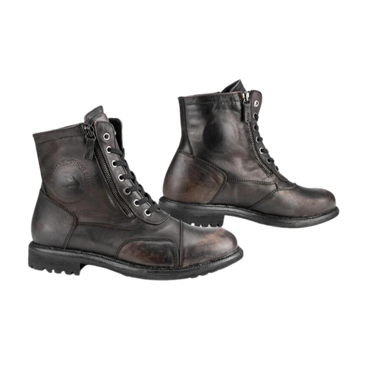 Falco 747 Aviator Black Boots