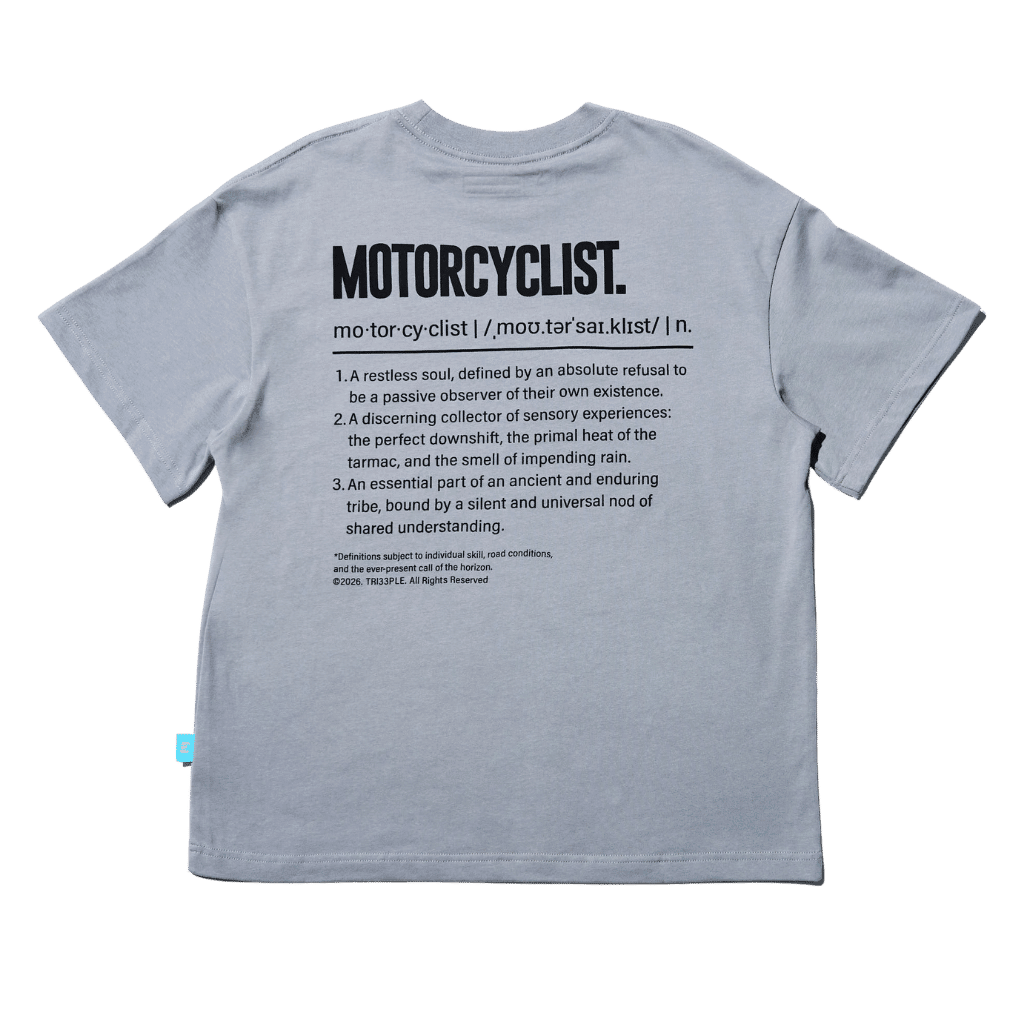 'Motorcyclist' Oversized T Shirt