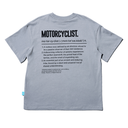 'Motorcyclist' Oversized T Shirt
