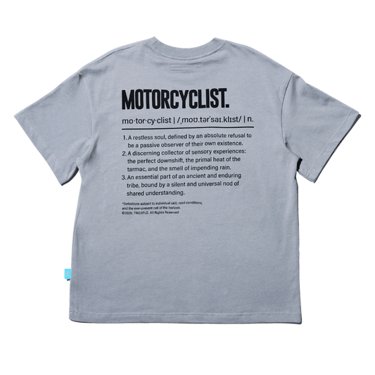 'Motorcyclist' Oversized T Shirt