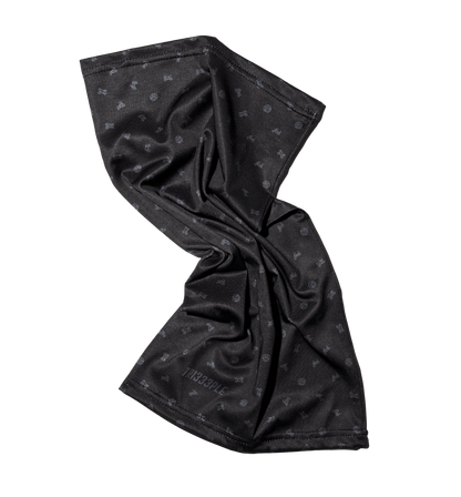 LITE Lycra Headbuff Skull & Bikes Black - Max Cooling & Premium Comfort