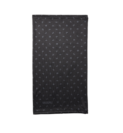 LITE Lycra Headbuff Skull & Bikes Black - Max Cooling & Premium Comfort