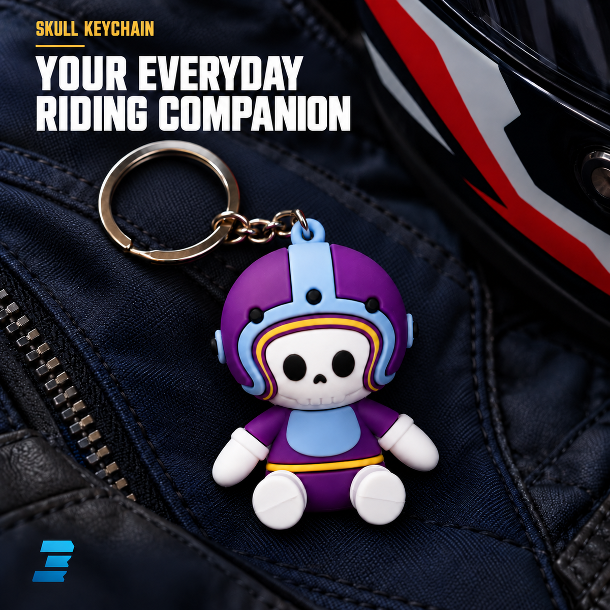 SKULLY KEYCHAIN
