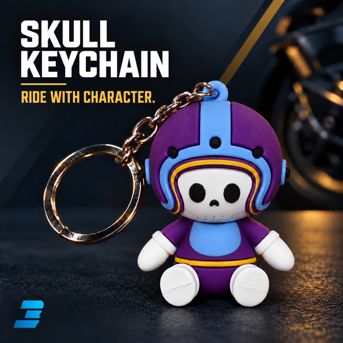 SKULLY KEYCHAIN