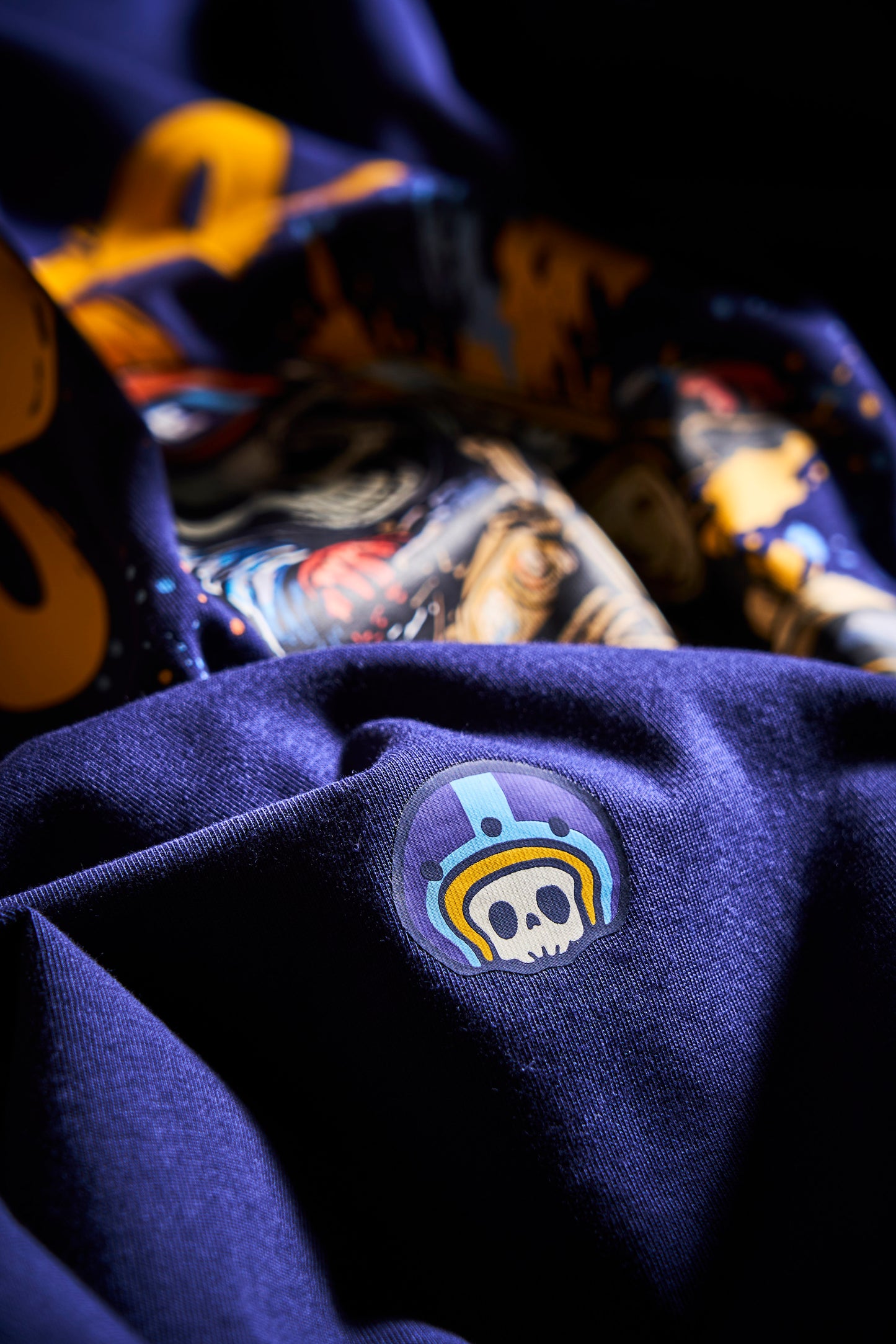 'Adventure Skully' Oversized T Shirt