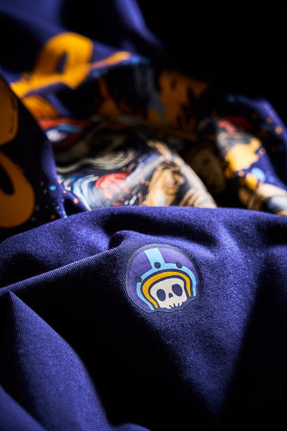 'Adventure Skully' Oversized T Shirt