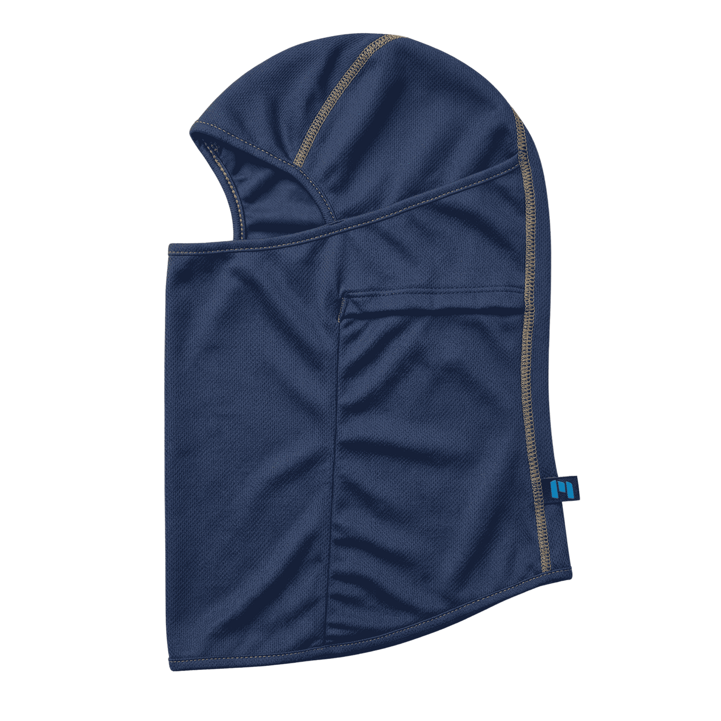 balaclava blue gold flat