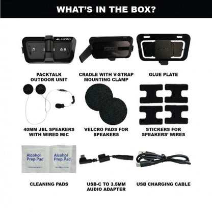 Cardo Packtalk Outdoor – Wireless Hands-Free Intercom