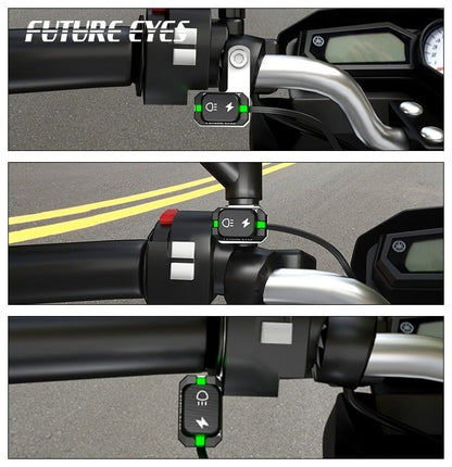 Future Eyes F150S MINI Motorcycle LED Auxiliary Lights