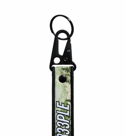 TRI333PLE Keychain Green