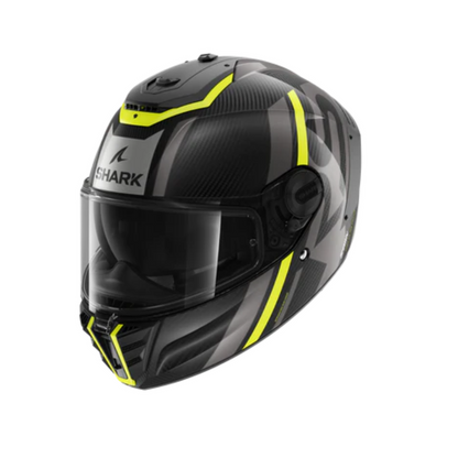 Shark Spartan RS Carbon Shawn Black Grey Yellow Helmet
