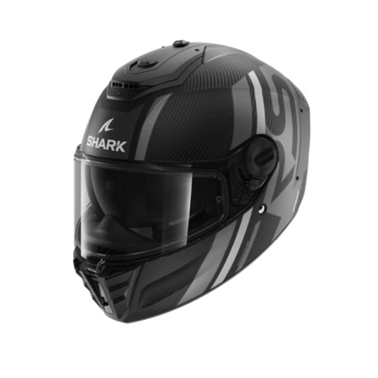 Shark Spartan RS Carbon Shawn Matt Black Grey Helmet