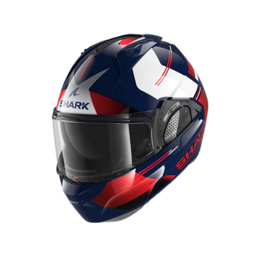 Shark EVO GT Tekline Blue White Red Helmet