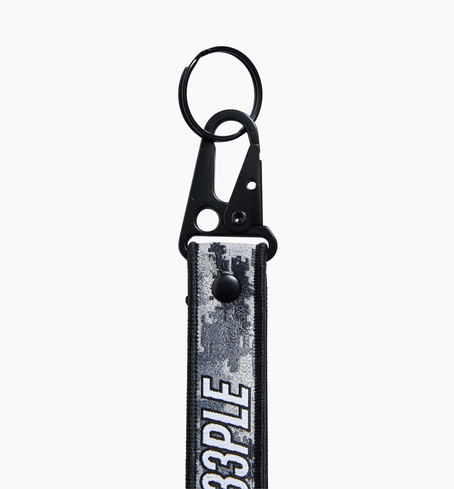 TRI333PLE Keychain Grey