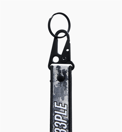 TRI333PLE Keychain Grey