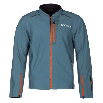 Klim Marrakesh Petrol - Potter's Clay Jacket for motorcycle front view