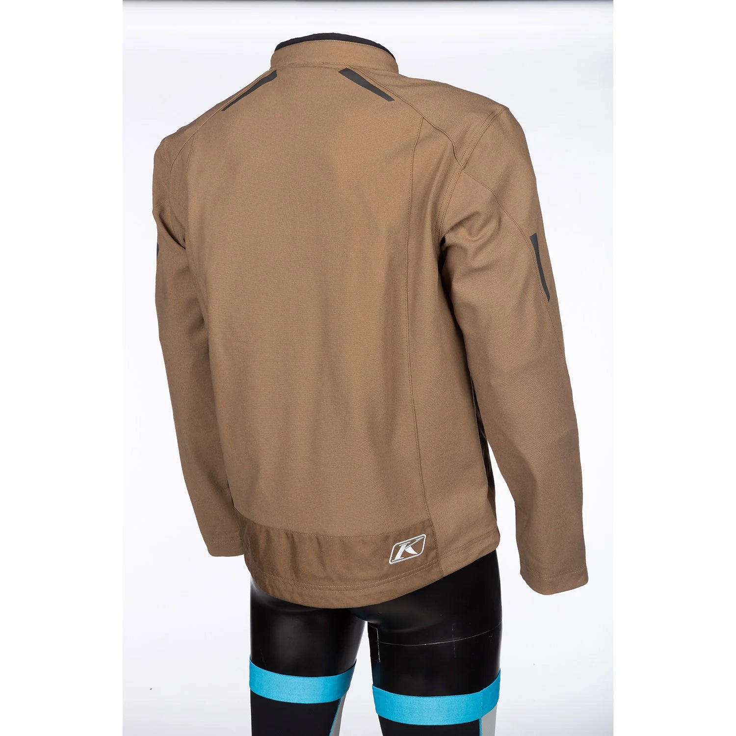 Klim Marrakesh Teak - Petrol Jacket for motorcycle riding rear view