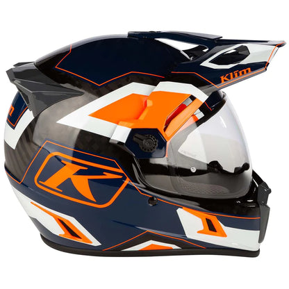 Klim Krios Pro ECE/DOT Rally Striking Orange motorcycle Helmet right view