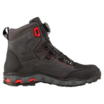 Klim Outlander GTX Boot Asphalt - High Risk Red for motorcycle riding right view