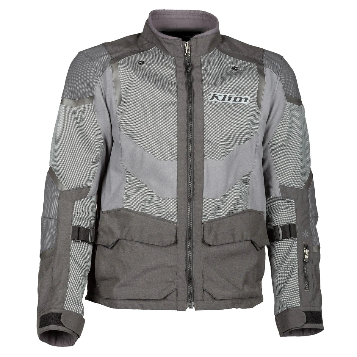 Klim Baja S4 Monument Gray Motorcycle Riding Jacket diagonal view