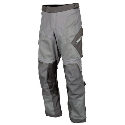Klim Baja S4 Monument Gray Pant for motorcycle front view