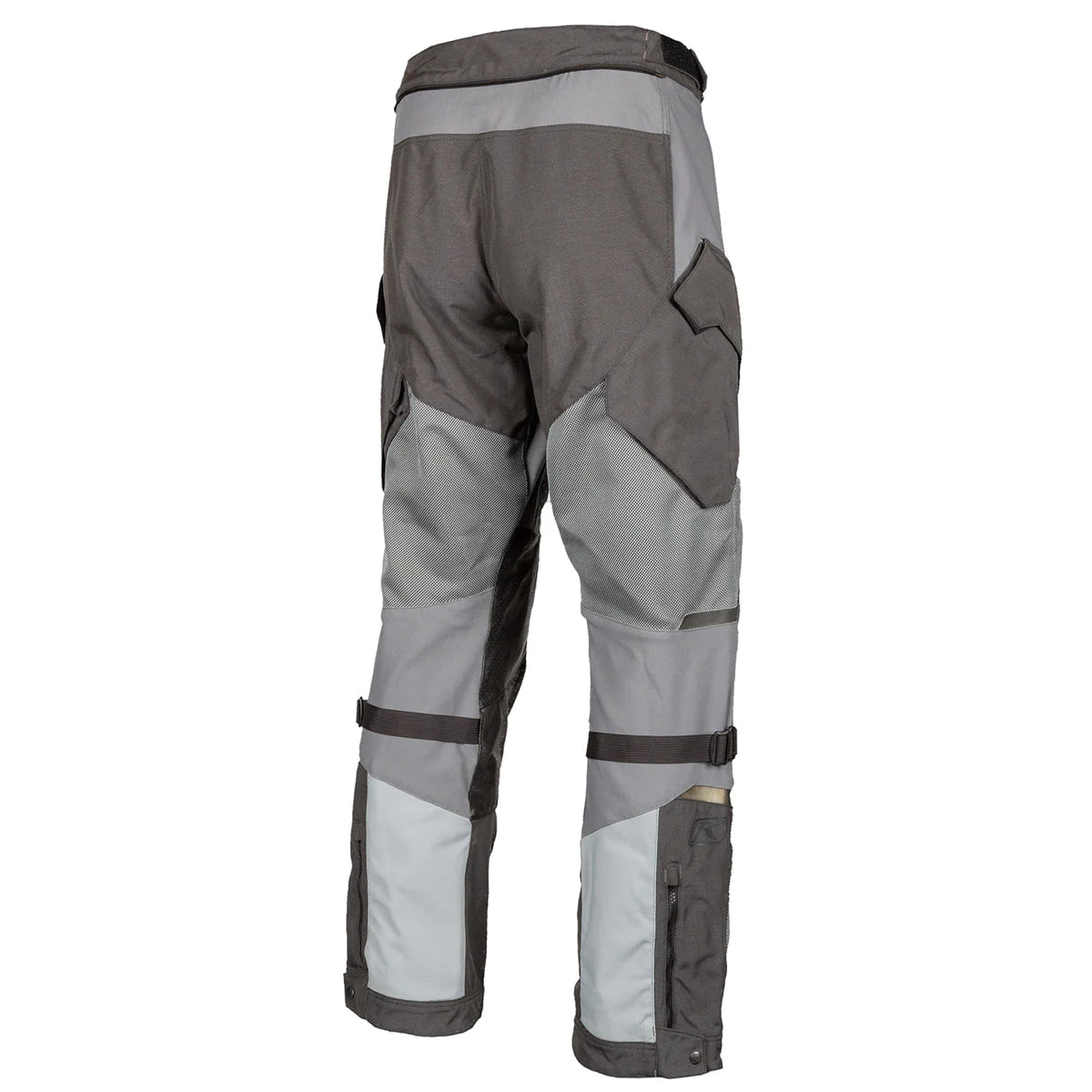 Klim Baja S4 Monument Gray Motorcycle Riding Pants Back view
