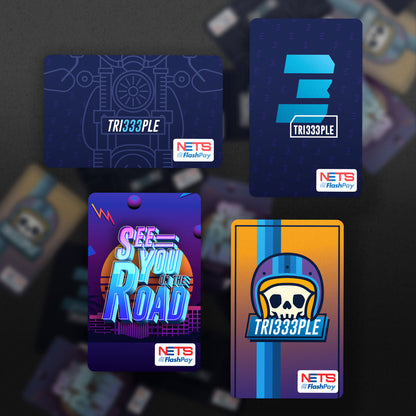 tri333ple flashpay cards designs