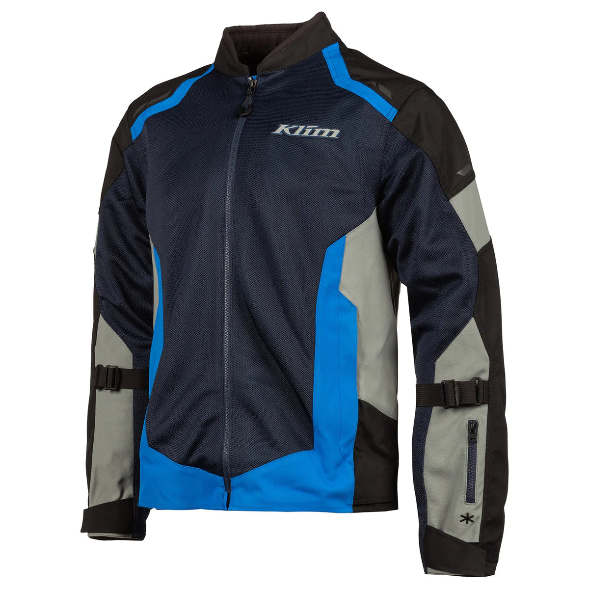 Klim Induction Navy Blue Jacket for motorcycle riding main photo