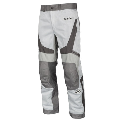 Klim Induction Cool Gray Pant for motorcycle riding front view