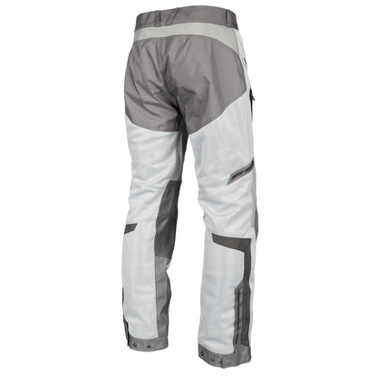Klim Induction Cool Gray Pant for motorcycle riding back view